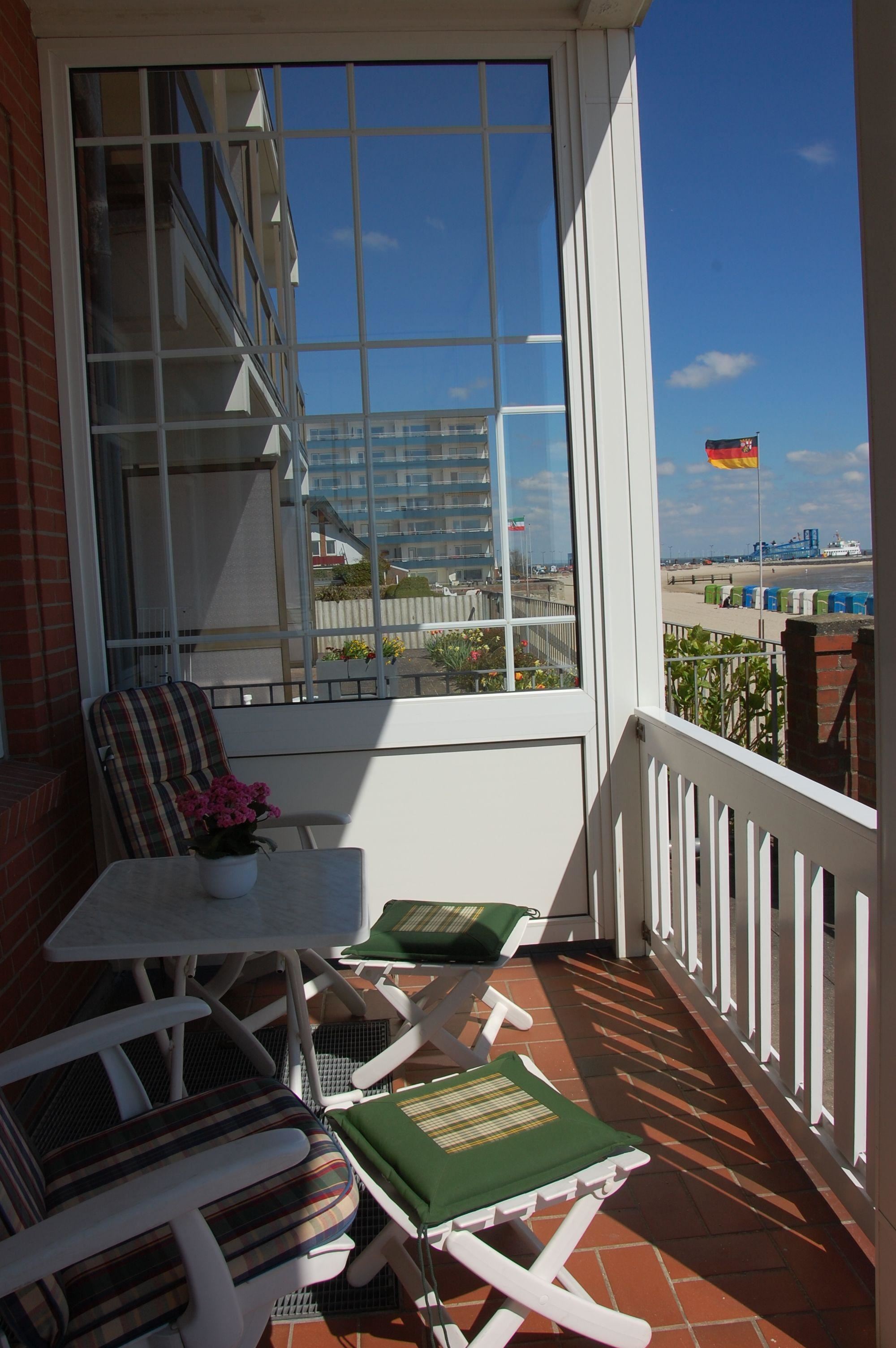 Gästehaus "Gorch Fock" Wohnung 5 mit direktem Meerblick!